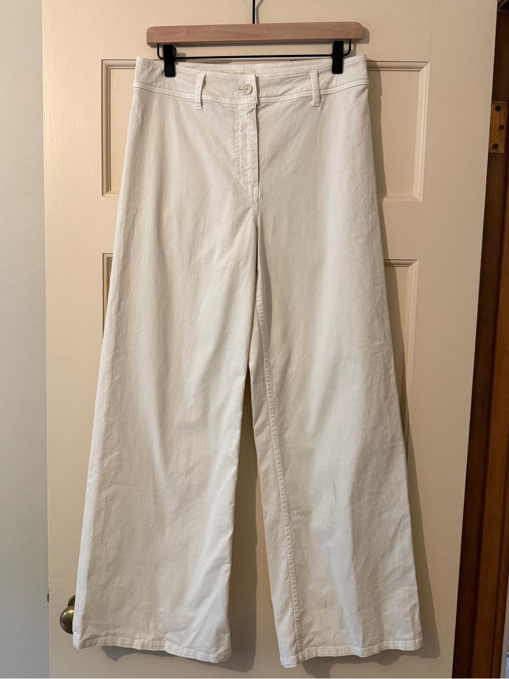 Nili Lotan Cream Megan Pant
